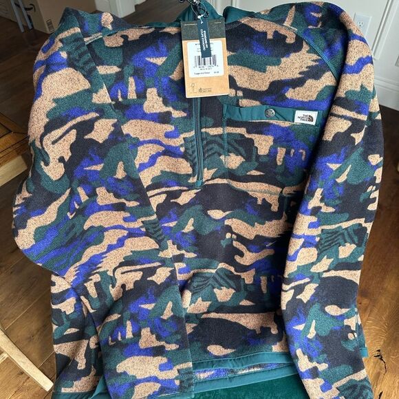 The North Face Other - Men’s North Face XXL Printed Gordon Lyons 1/4 Zip Fleece Pullover MSRP $95